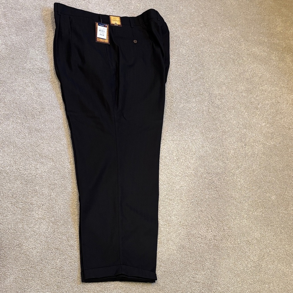 Caribbean Joe Men's Classic Black Dress Pants